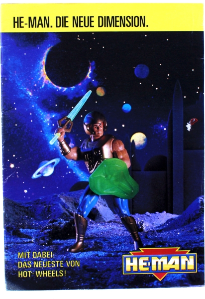 Masters of the Universe Werbeheft (1989): He-Man. Die neue Dimension. von Mattel